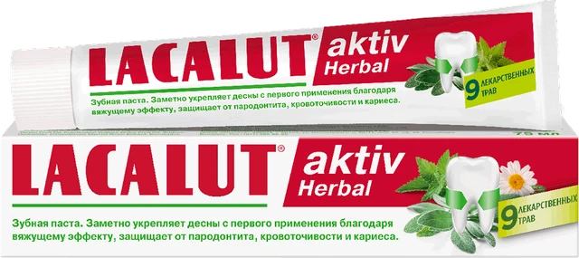 Lacalut aktiv herbal