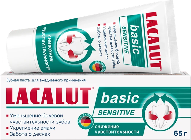Lacalut basic sensitive