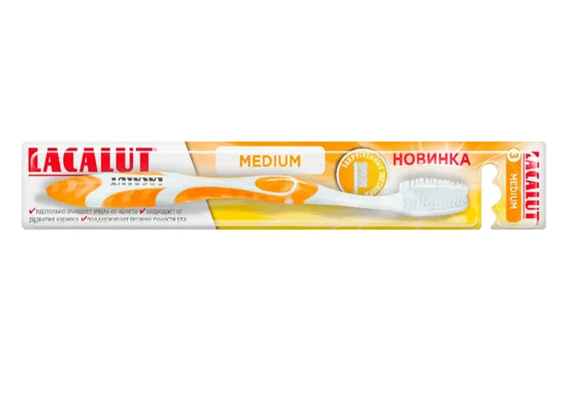 Зубная щётка Lacalut medium
