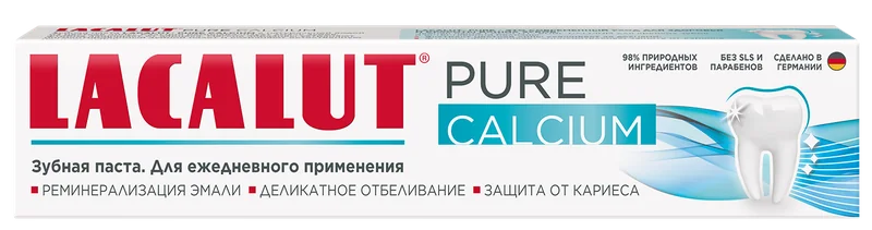 Lacalut pure calcium