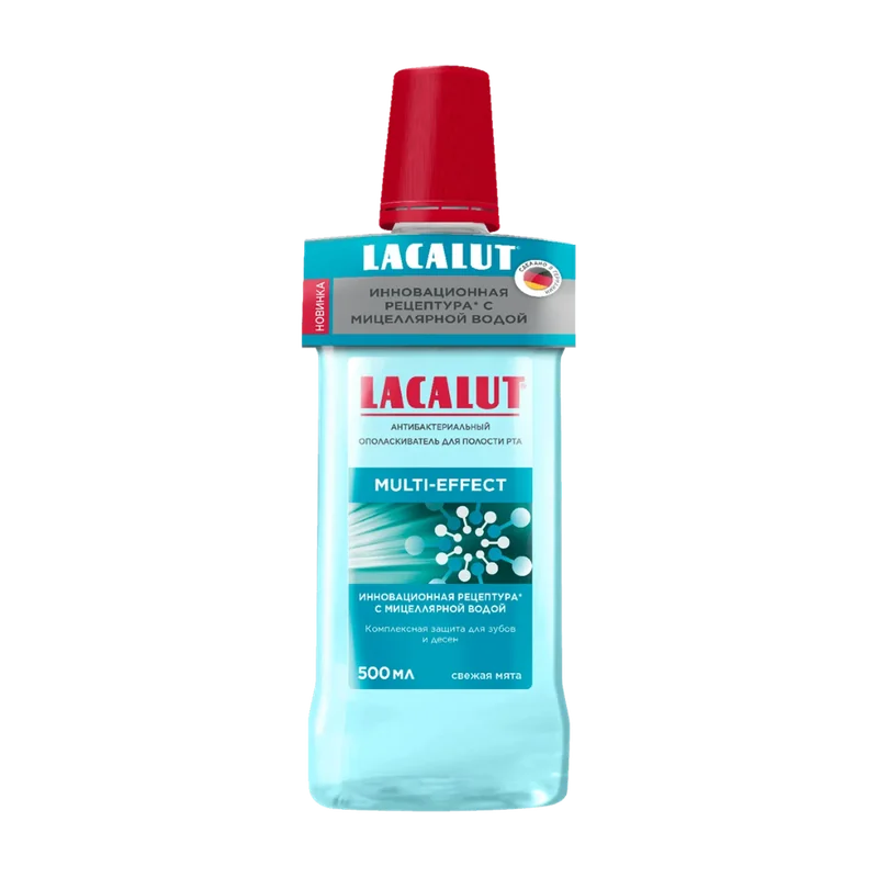 Антибактериальный ополаскиватель Lacalut multi-effect