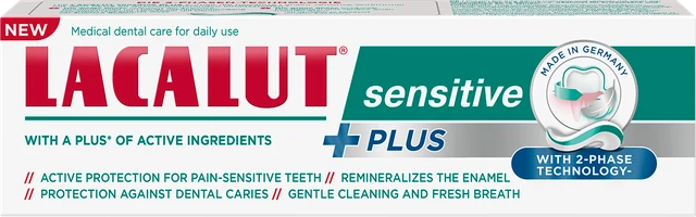 Lacalut sensitive plus